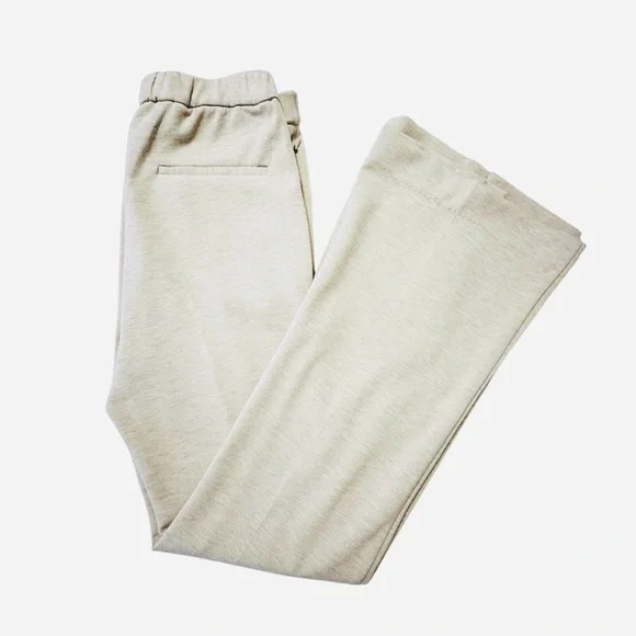 Theory Cream Boot-Cut Knit Pants - Picture 6 of 12